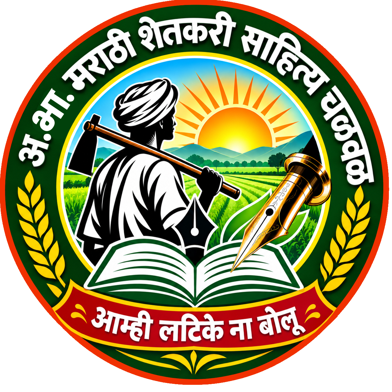shetkari sahitya chalwal Logo